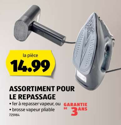 ASSORTIMENT POUR LE REPASSAGE