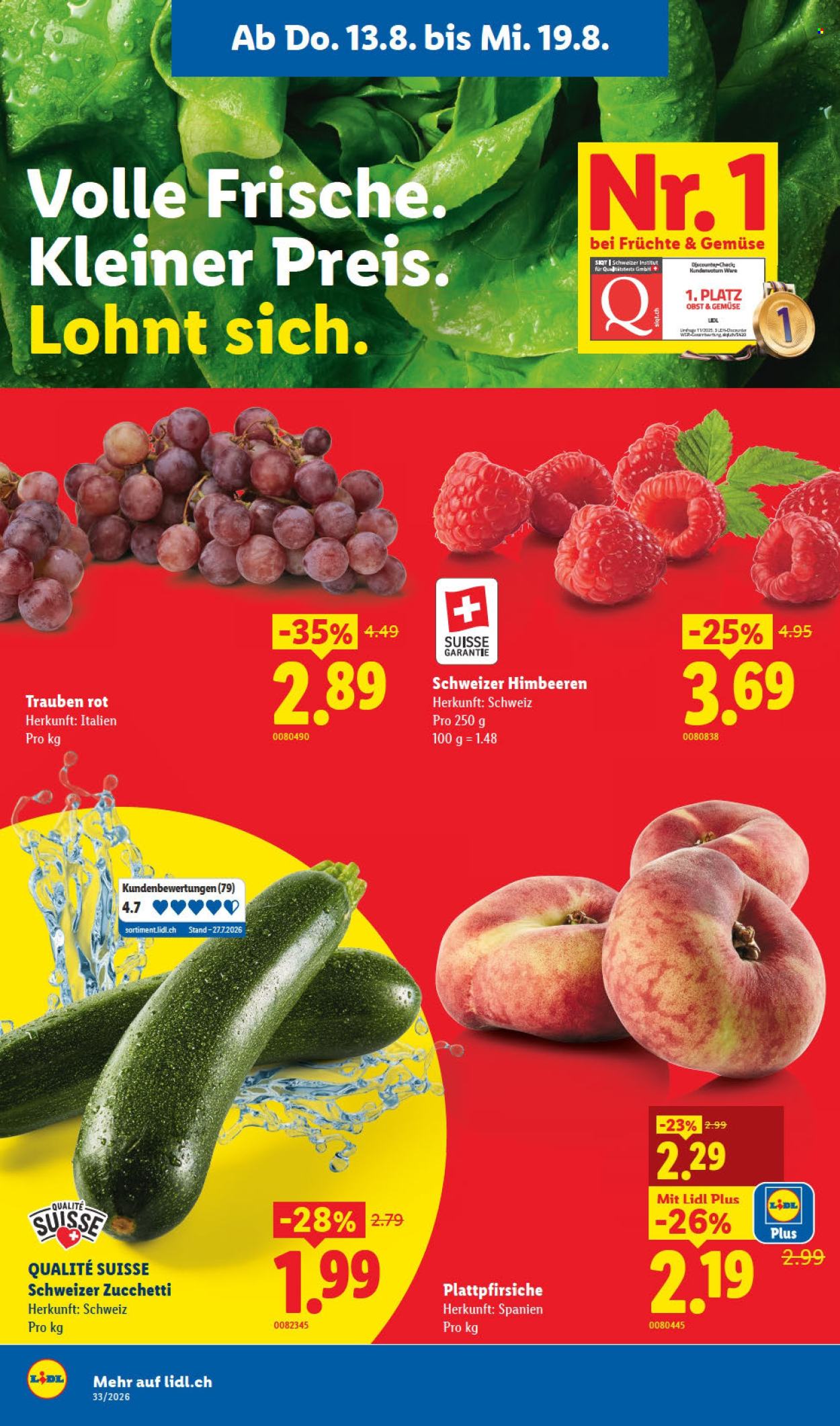 Catalogue Lidl - 13.8.2026 - 19.8.2026. Page 8. Page 8