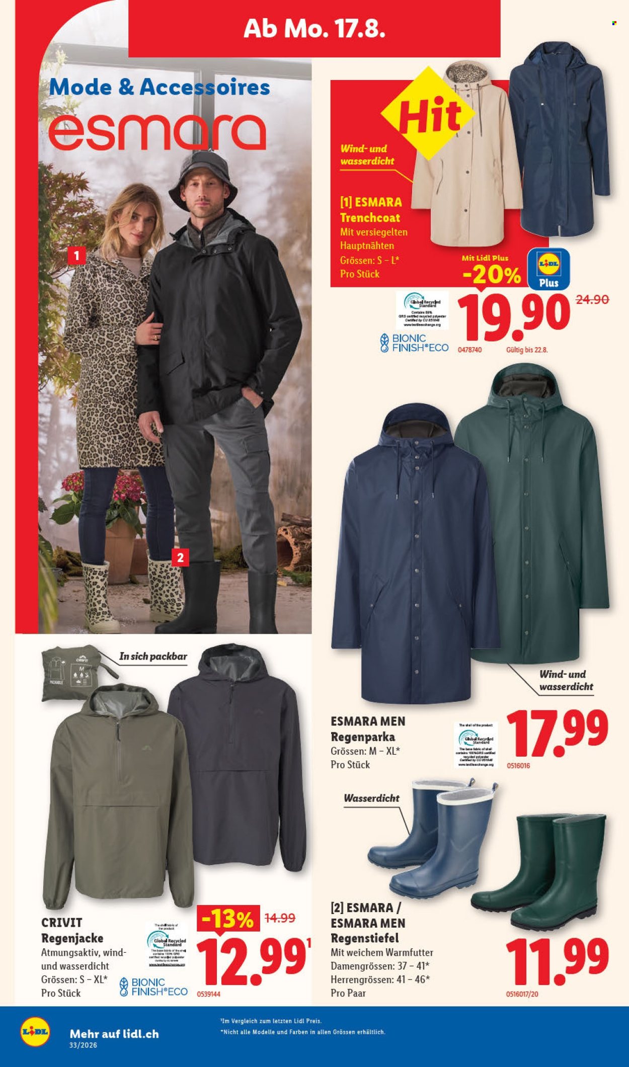 Catalogue Lidl - 13.8.2026 - 19.8.2026. Page 34. Page 34