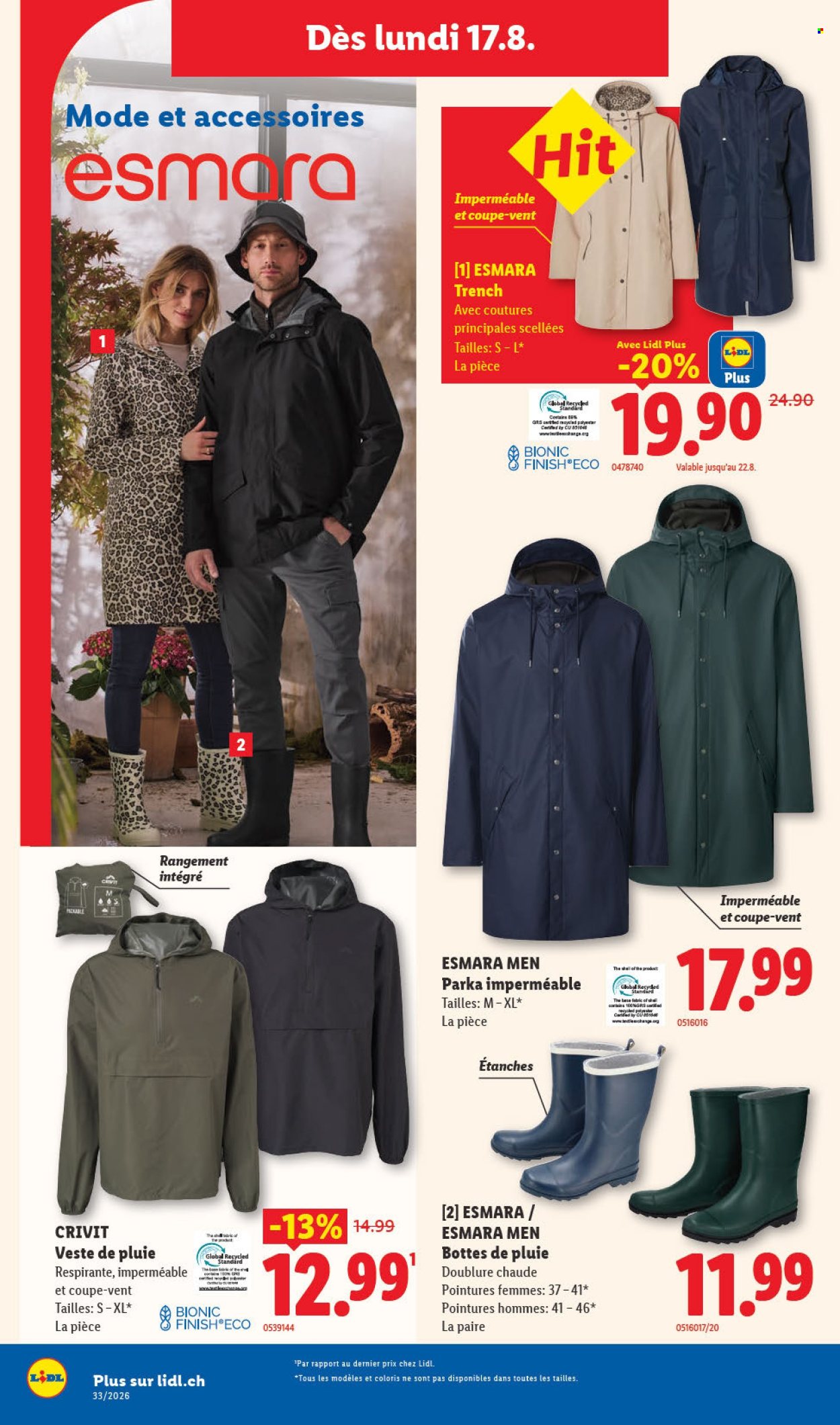 Catalogue Lidl - 13.8.2026 - 19.8.2026. Page 34. Page 34