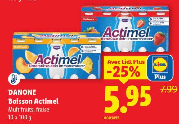DANONE Boisson Actimel
