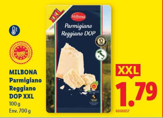 MILBONA Parmigiano Reggiano DOP XXL