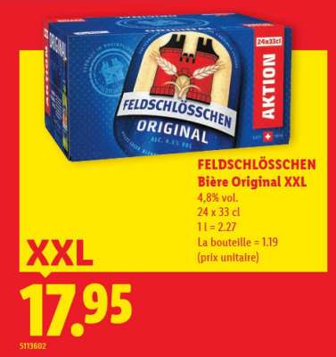 FELDSCHLÖSSCHEN Biere Original XXL