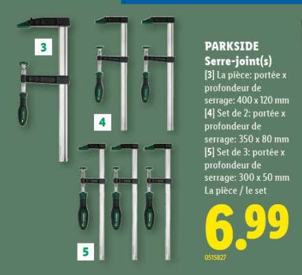 PARKSIDE Serre-joint(s)