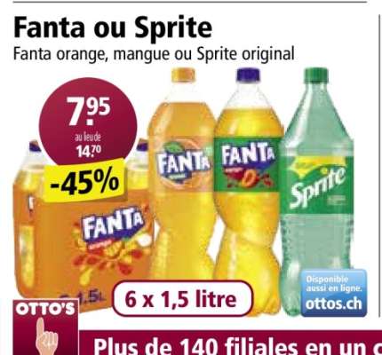 Fanta ou Sprite