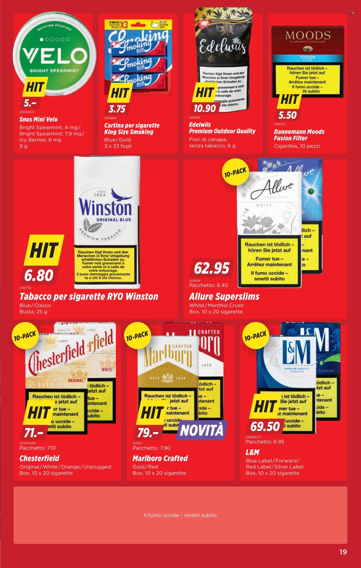 Catalogue Denner - 13.8.2026 - 19.8.2026. Page 19. Page 19