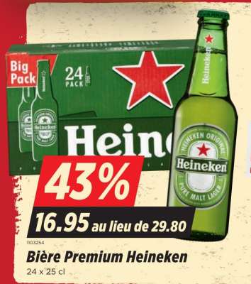 Bière Premium Heineken