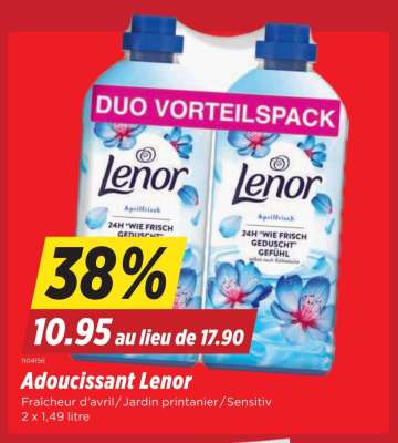 Adoucissant Lenor