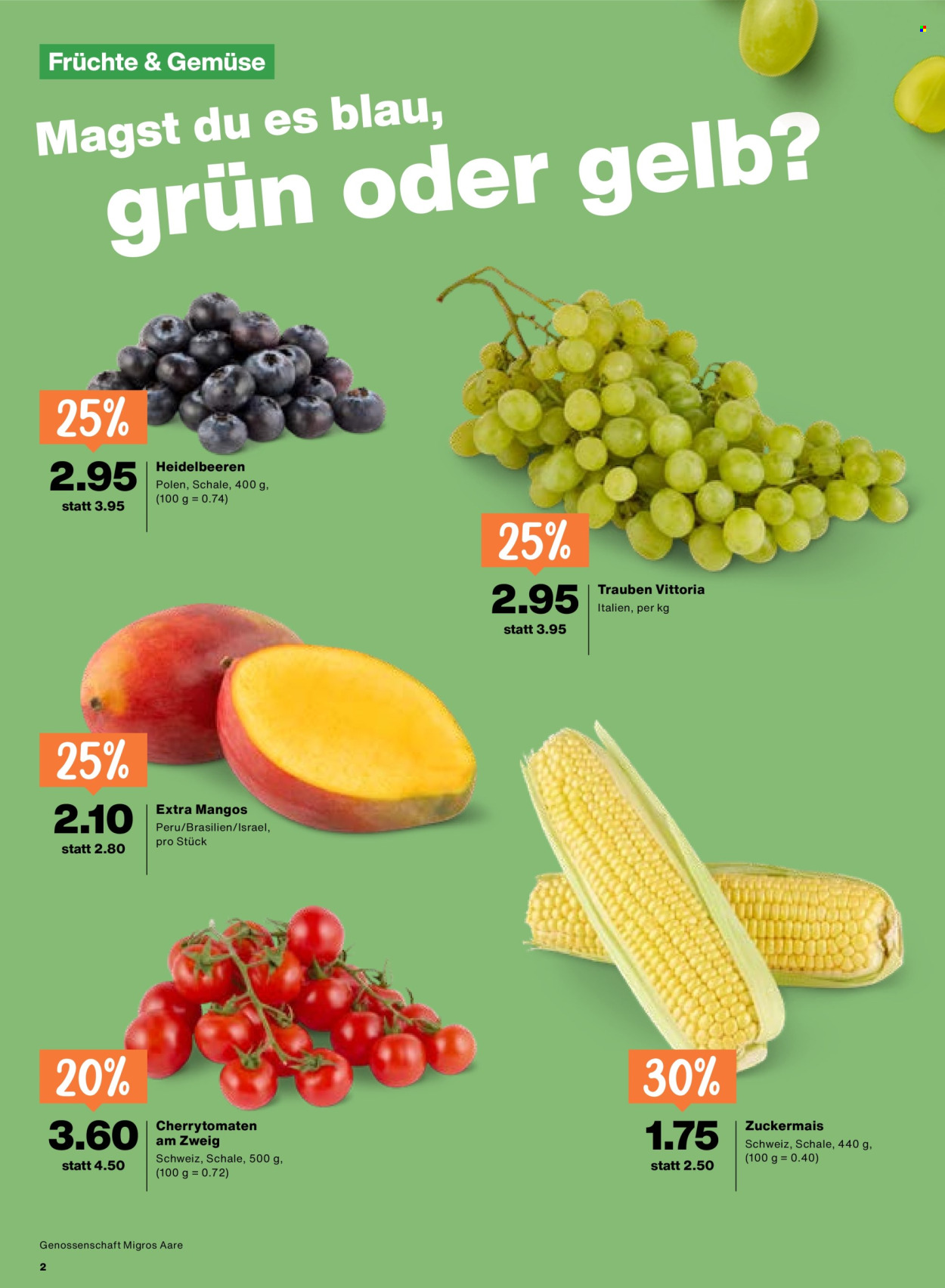 Catalogue Migros - 13.8.2026 - 19.8.2026. Page 2. Page 2