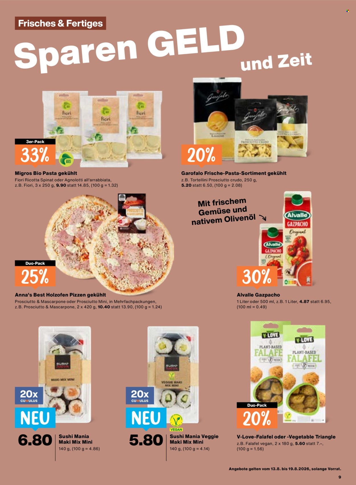 Catalogue Migros - 13.8.2026 - 19.8.2026. Page 9. Page 9