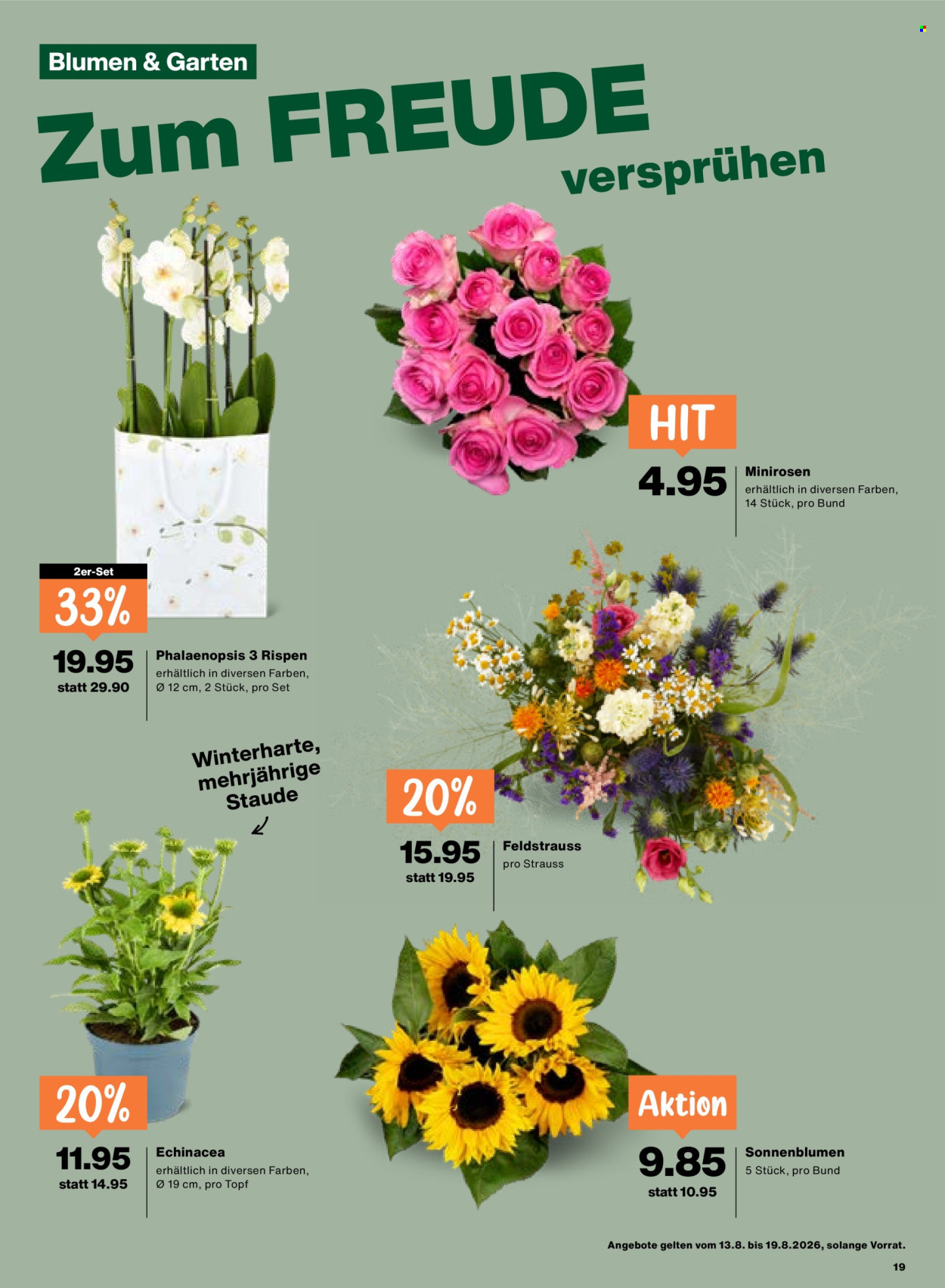 Catalogue Migros - 13.8.2026 - 19.8.2026. Page 19. Page 19
