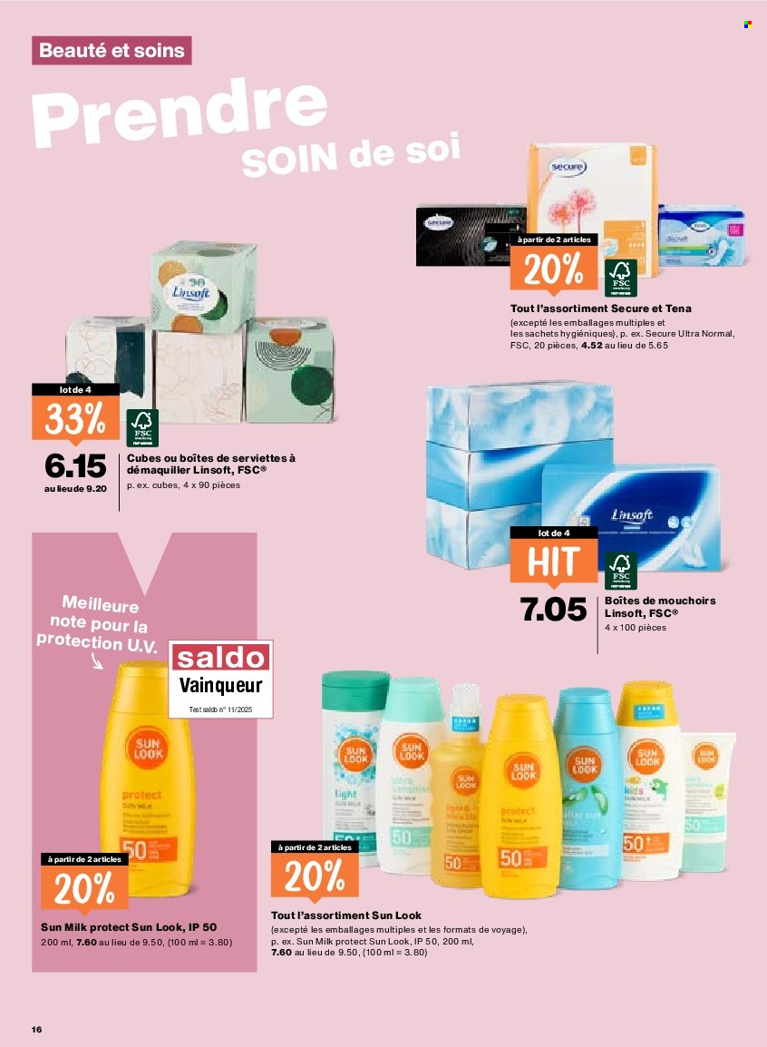 Catalogue Migros - 13.8.2026 - 19.8.2026. Page 16. Page 16