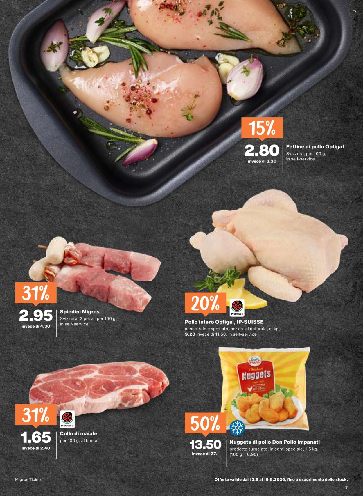 Catalogue Migros - 13.8.2026 - 19.8.2026. Page 7. Page 7