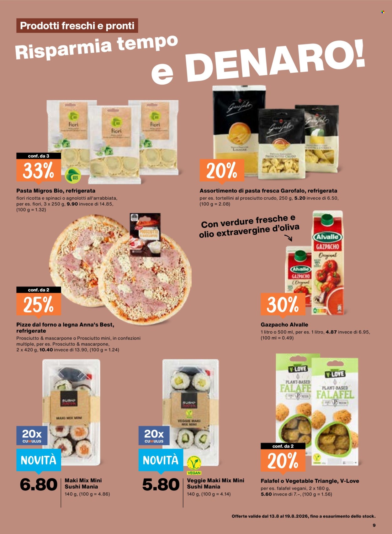 Catalogue Migros - 13.8.2026 - 19.8.2026. Page 9. Page 9