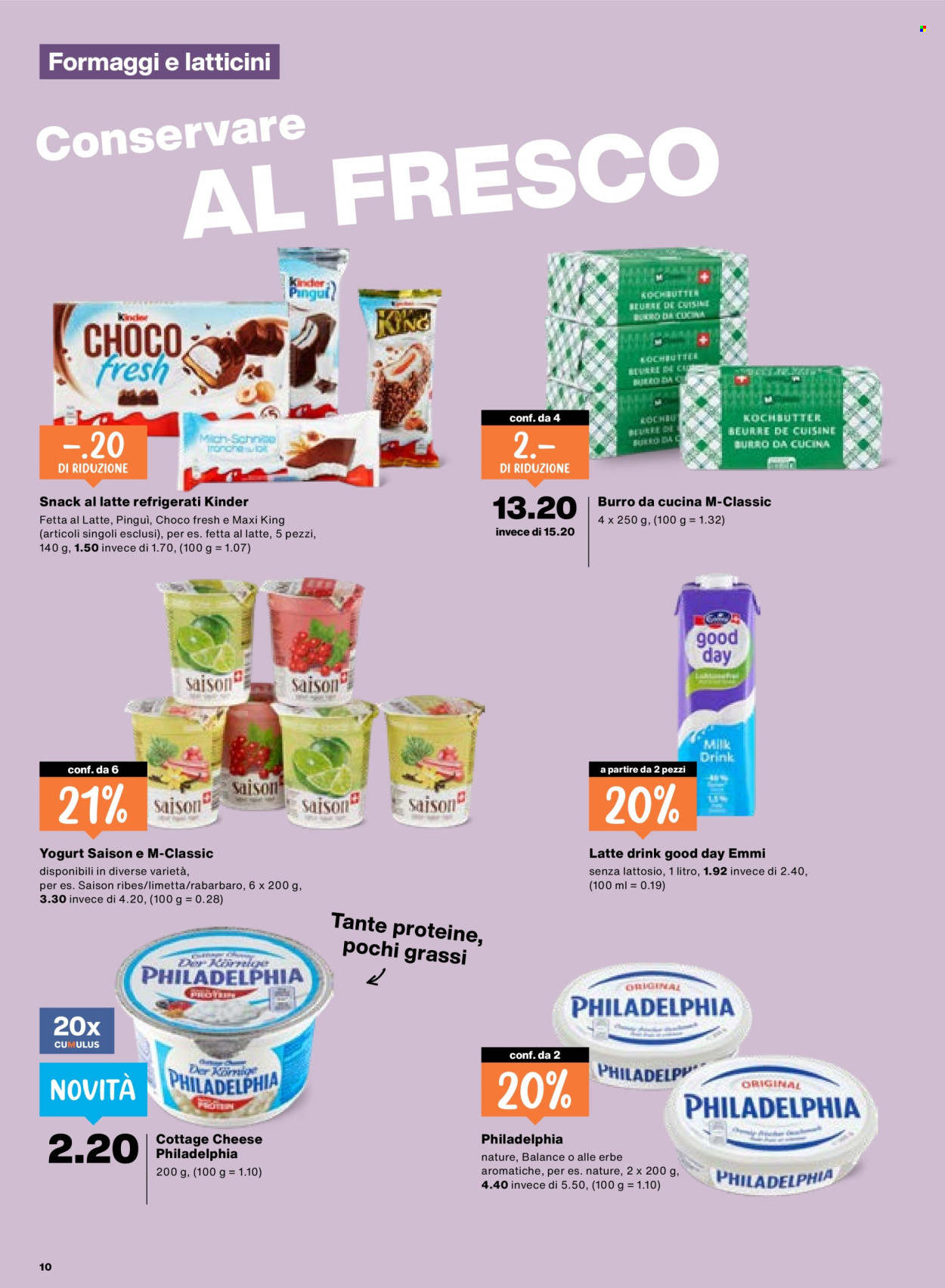 Catalogue Migros - 13.8.2026 - 19.8.2026. Page 10. Page 10