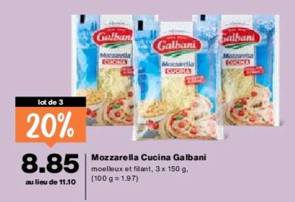 Mozzarella Cucina Galbani