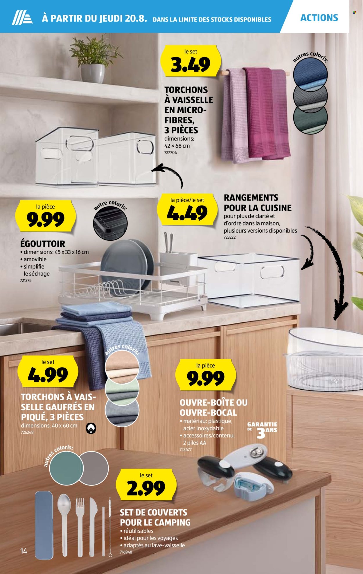 Catalogue Aldi - 20.8.2026 - 26.8.2026. Page 14. Page 14