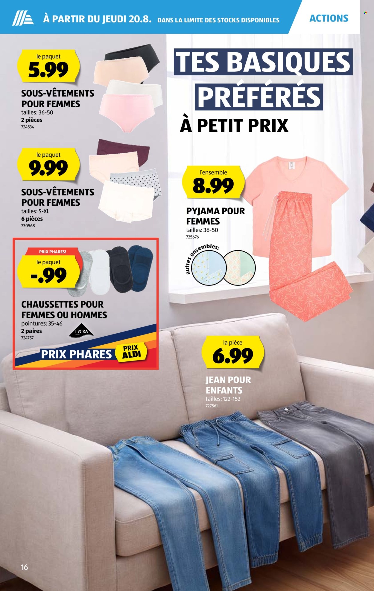 Catalogue Aldi - 20.8.2026 - 26.8.2026. Page 16. Page 16