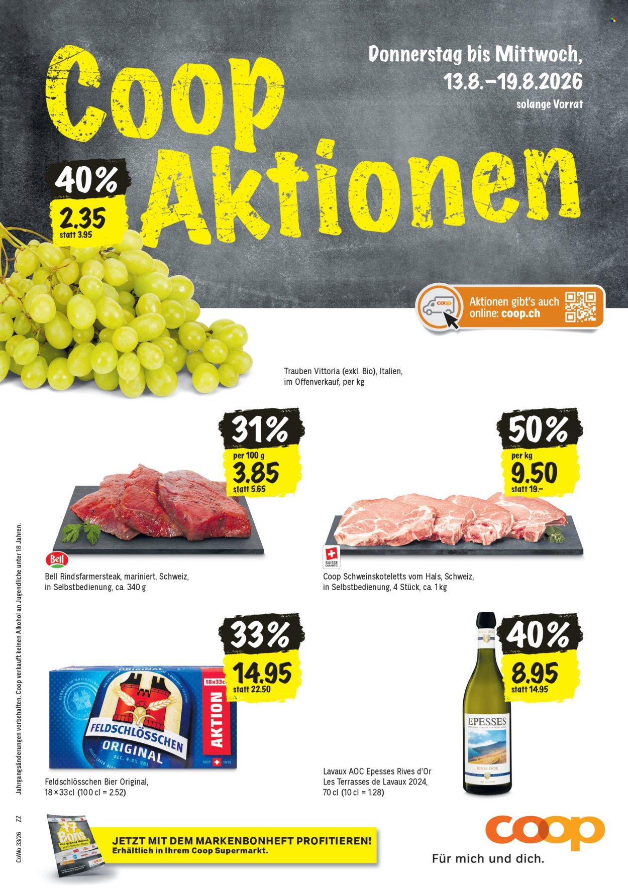 Catalogue Coop - 13.8.2026 - 19.8.2026. Page 1. Page 1
