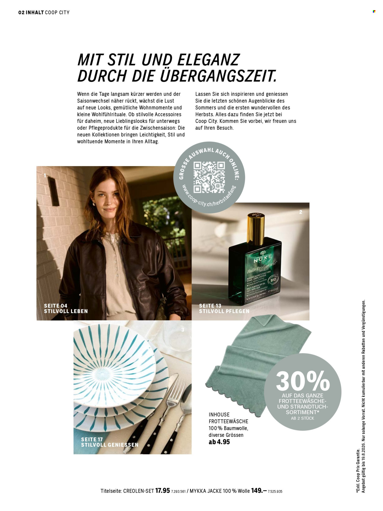 Catalogue Coop - 13.8.2026 - 2.9.2026. Page 2. Page 2