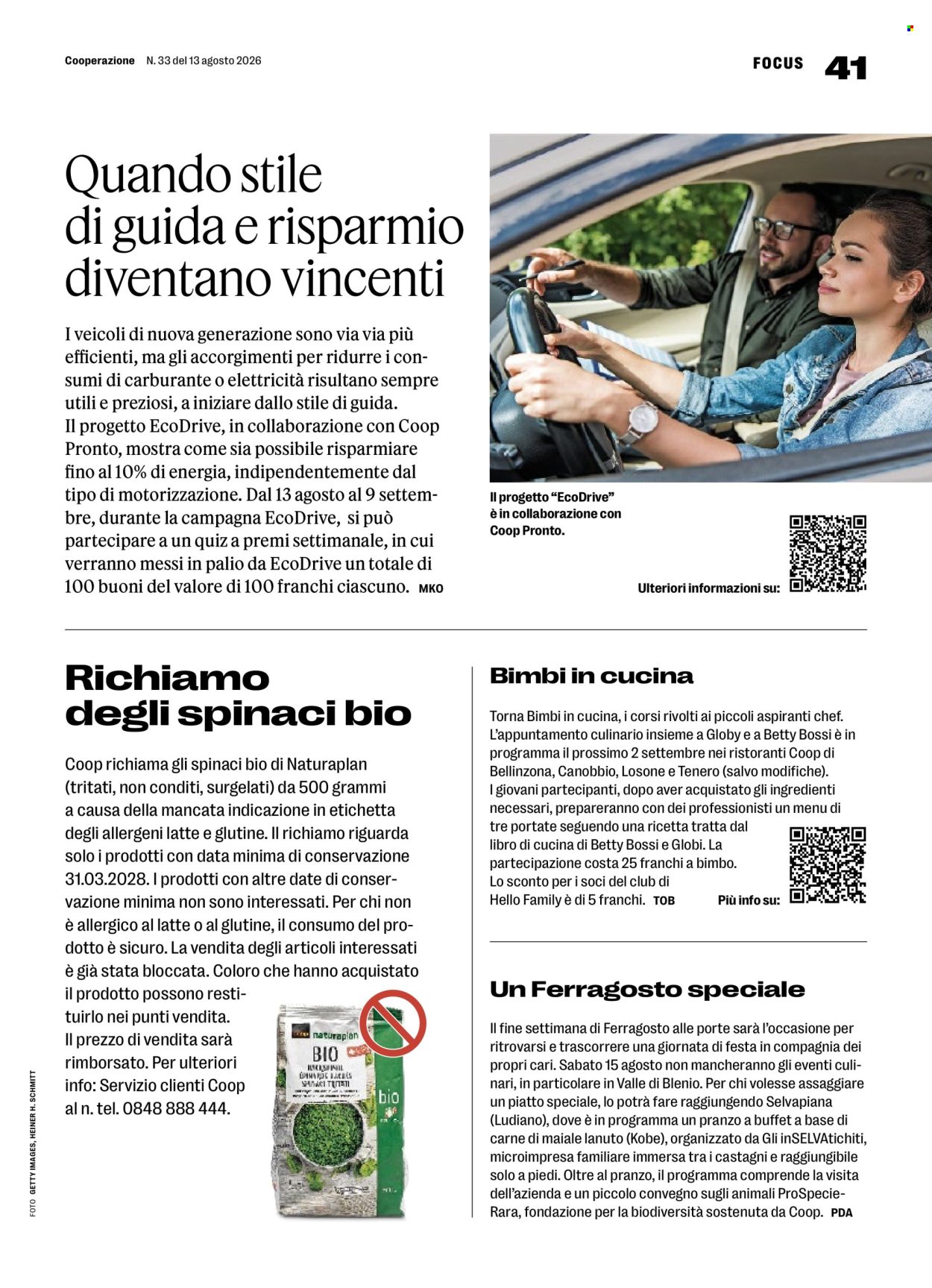 Catalogue Coop - 13.8.2026 - 19.8.2026. Page 41. Page 41
