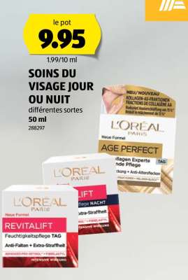 SOINS DU VISAGE JOUR OU NUIT