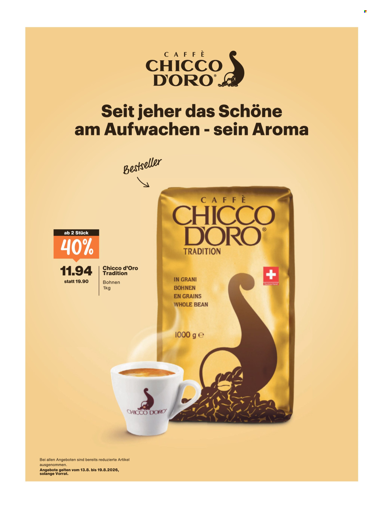 Catalogue Migros - 12.8.2026 - 19.8.2026. Page 2. Page 2