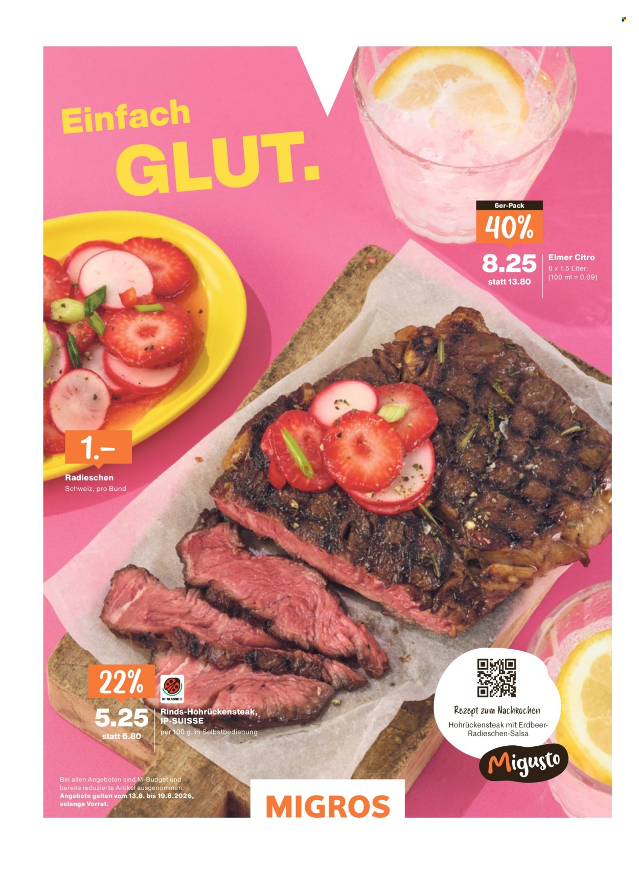 Catalogue Migros - 12.8.2026 - 19.8.2026. Page 4. Page 4