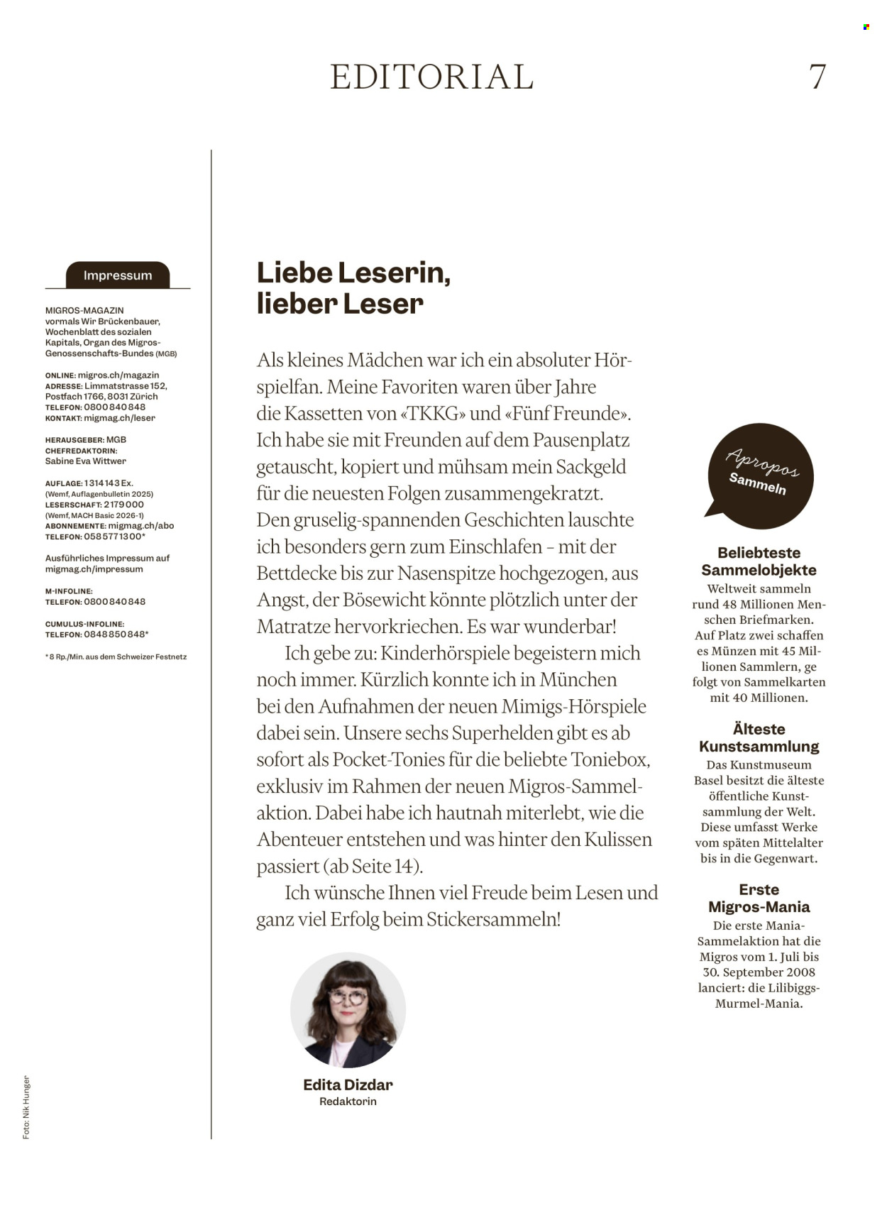 Catalogue Migros - 12.8.2026 - 19.8.2026. Page 7. Page 7