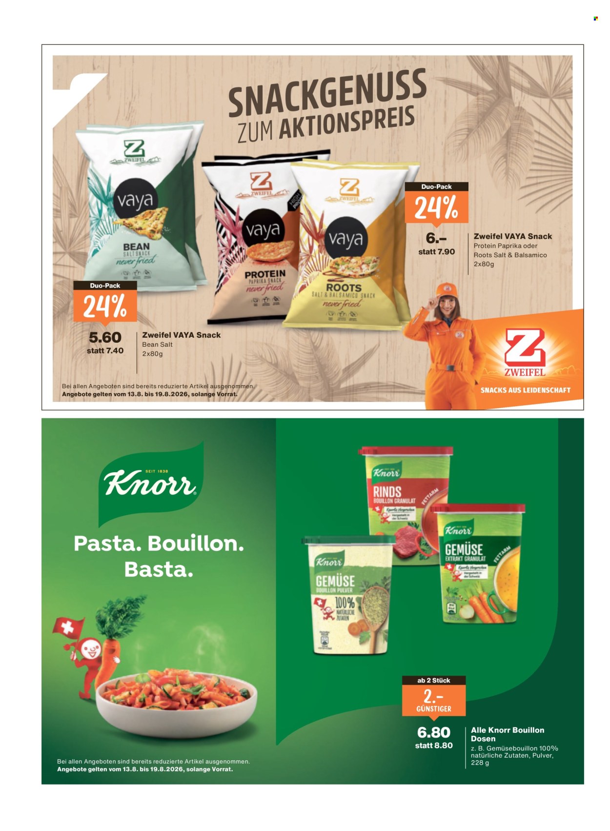 Catalogue Migros - 12.8.2026 - 19.8.2026. Page 22. Page 22