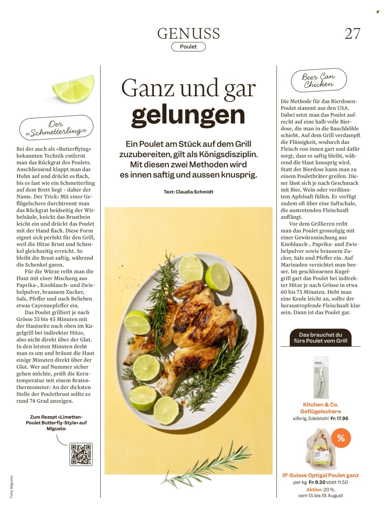 Catalogue Migros - 12.8.2026 - 19.8.2026. Page 27. Page 27
