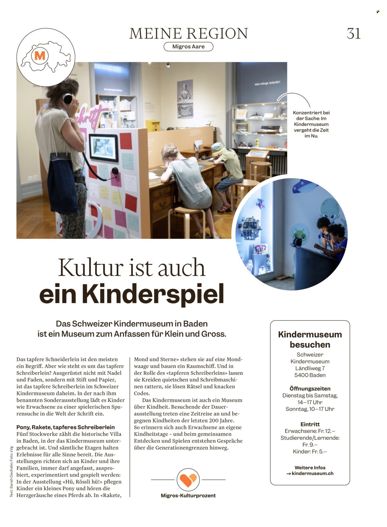Catalogue Migros - 12.8.2026 - 19.8.2026. Page 31. Page 31