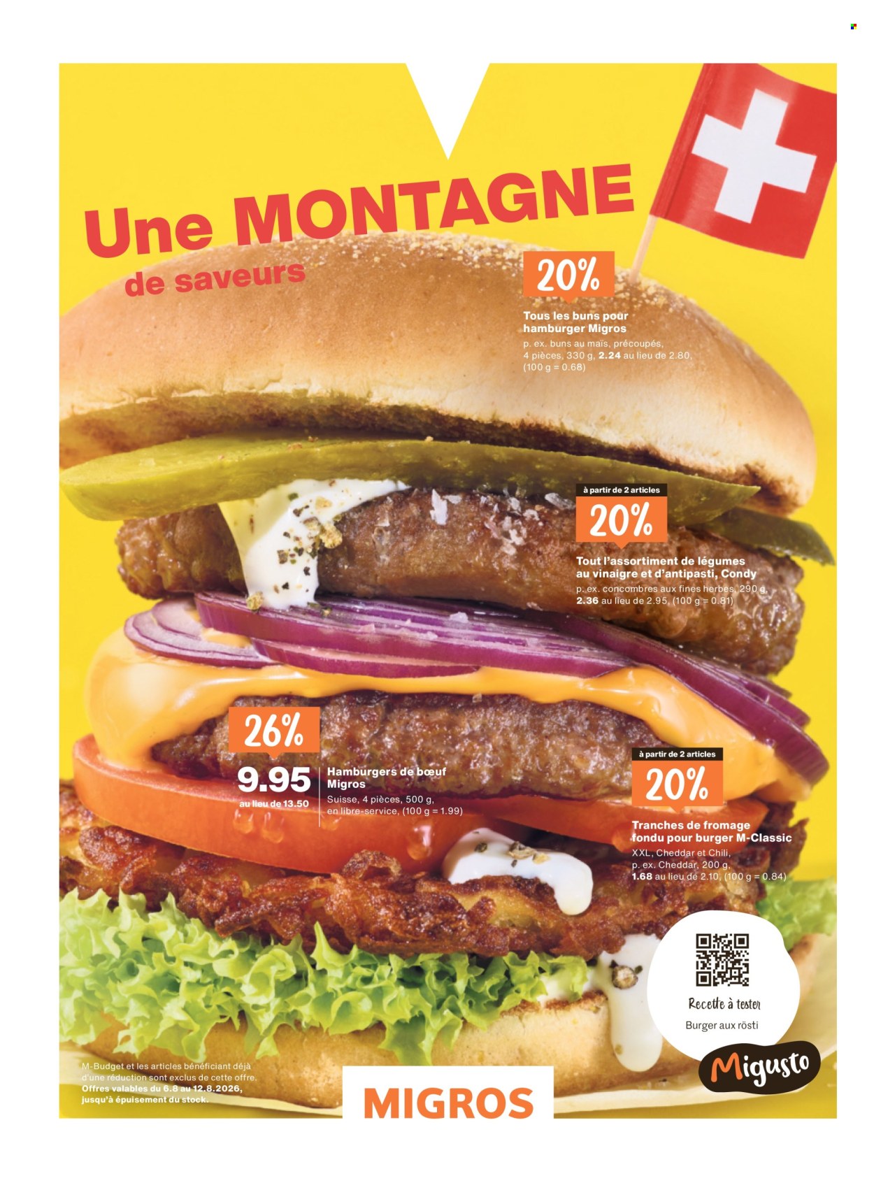 Catalogue Migros - 12.8.2026 - 19.8.2026. Page 6. Page 6