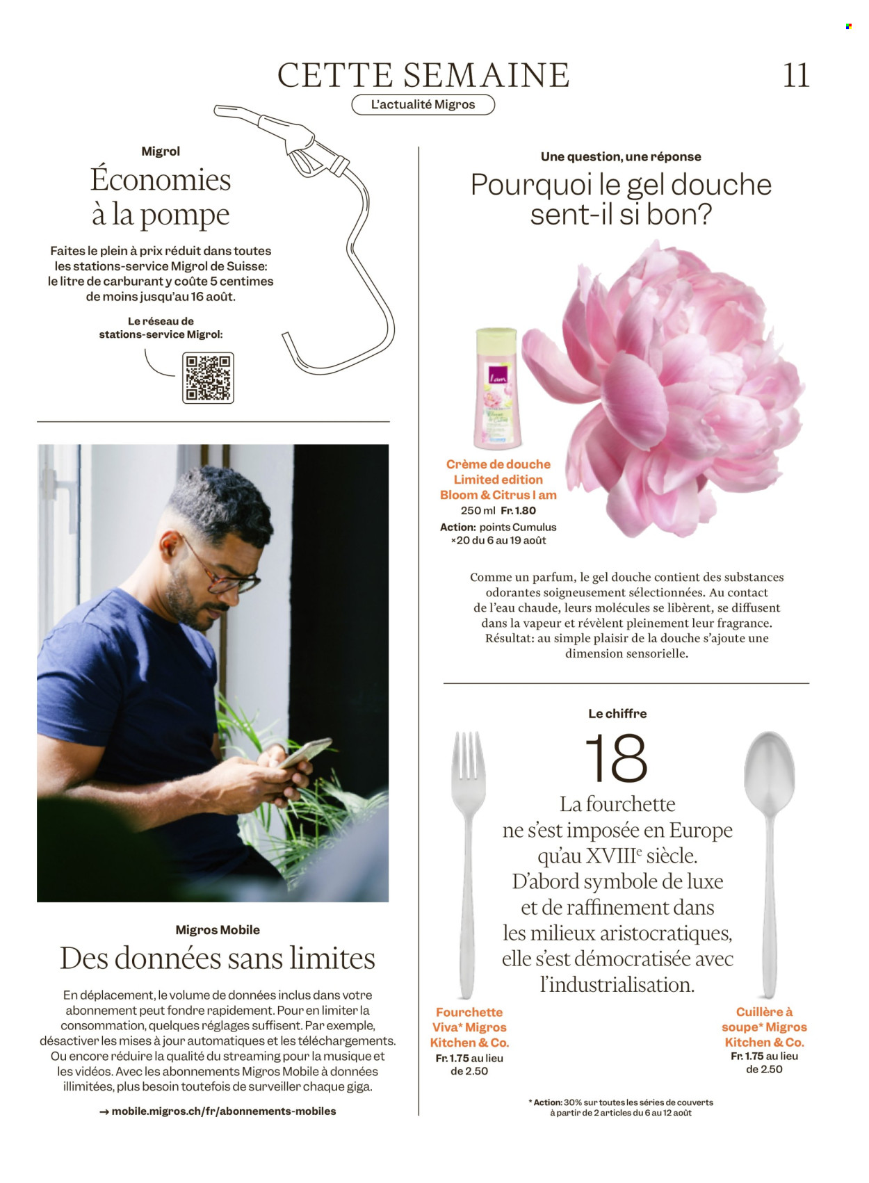 Catalogue Migros - 12.8.2026 - 19.8.2026. Page 11. Page 11