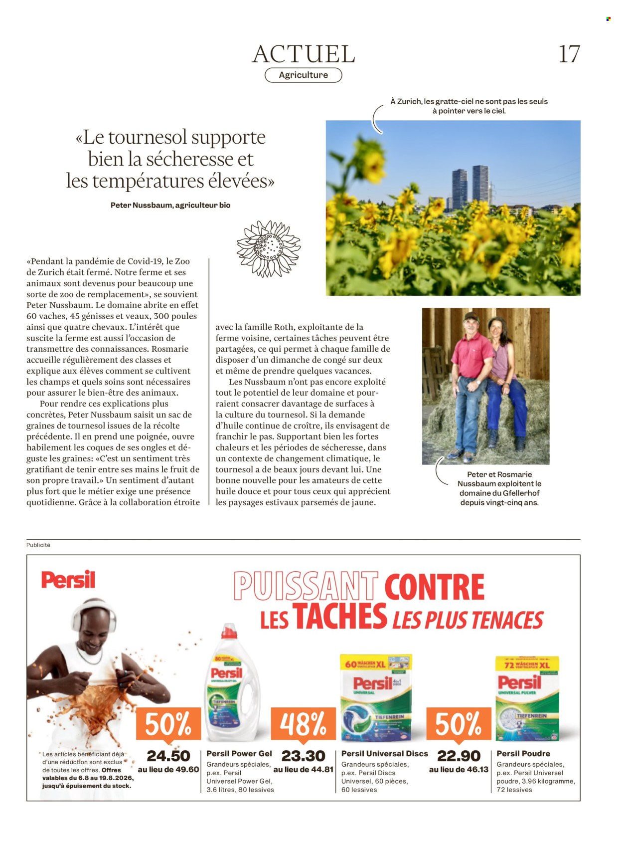 Catalogue Migros - 12.8.2026 - 19.8.2026. Page 17. Page 17