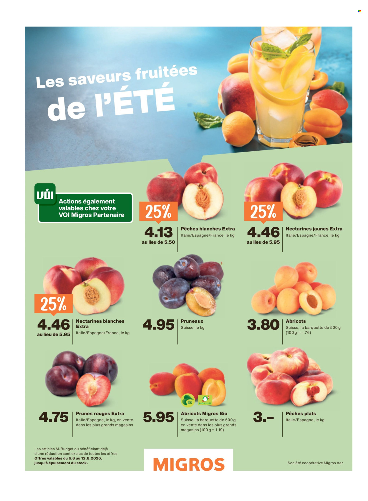 Catalogue Migros - 12.8.2026 - 19.8.2026. Page 34. Page 34