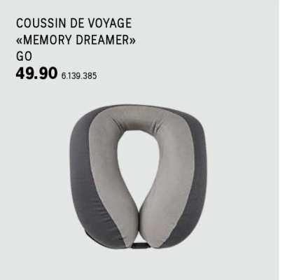 COUSSIN DE VOYAGE «MEMORY DREAMER»
