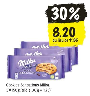 Cookies Sensations Milka