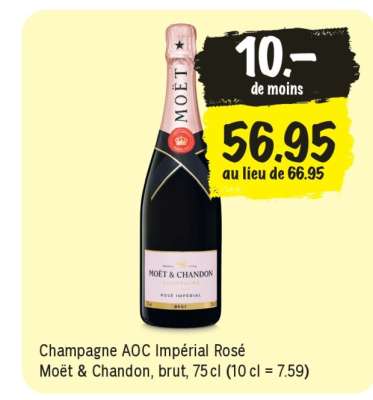 Champagne AOC Impérial Rosé