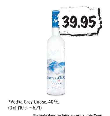 Vodka Grey Goose