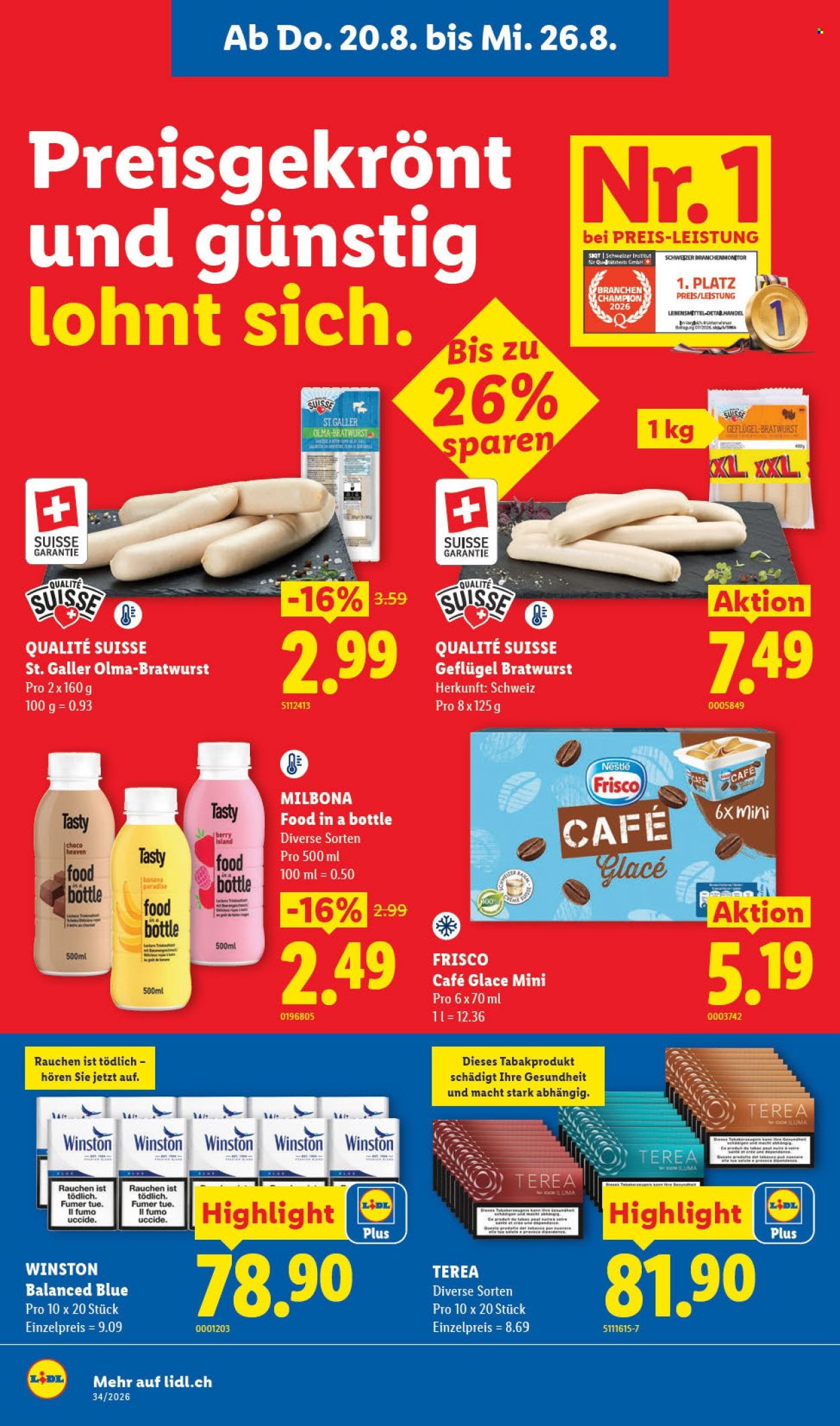 Catalogue Lidl - 20.8.2026 - 26.8.2026. Page 16. Page 16