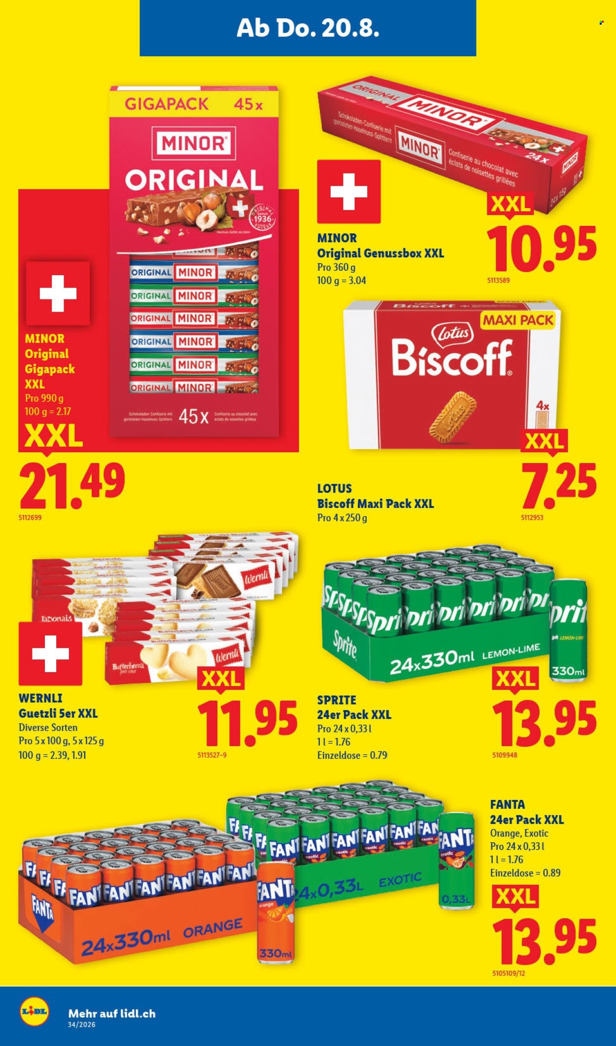 Catalogue Lidl - 20.8.2026 - 26.8.2026. Page 22. Page 22