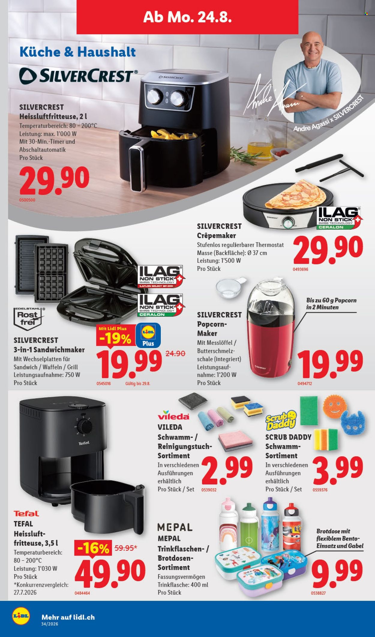 Catalogue Lidl - 20.8.2026 - 26.8.2026. Page 34. Page 34