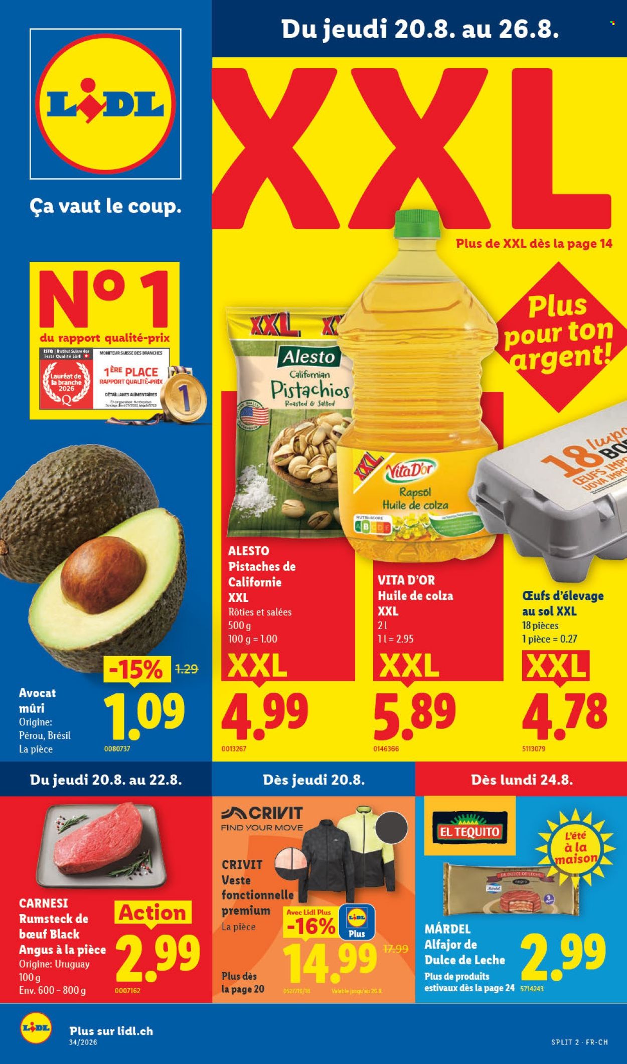 Catalogue Lidl - 20.8.2026 - 26.8.2026. Page 1. Page 1