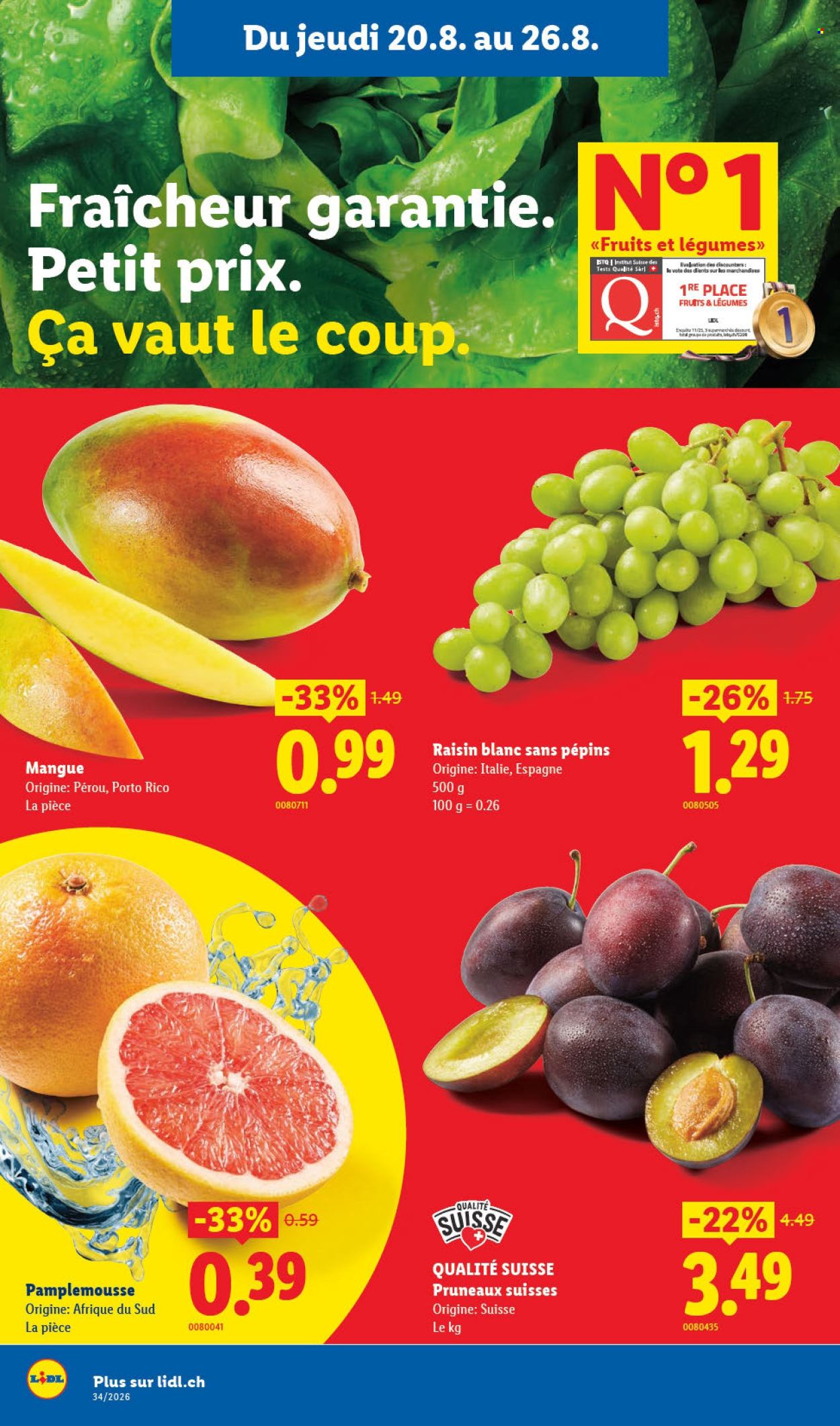 Catalogue Lidl - 20.8.2026 - 26.8.2026. Page 8. Page 8