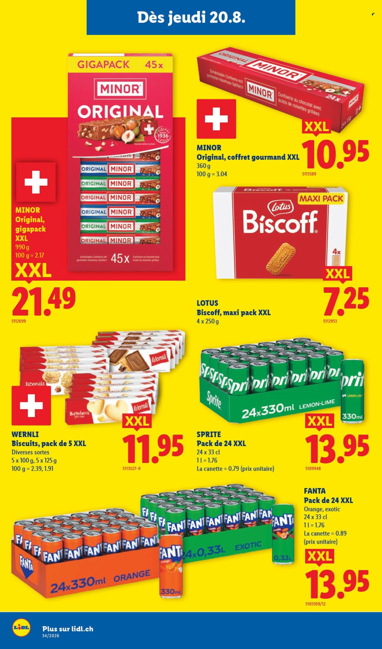 Catalogue Lidl - 20.8.2026 - 26.8.2026. Page 22. Page 22