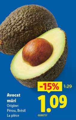 Avocat mûri
