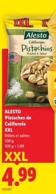 ALESTO Pistaches de Californie XXL