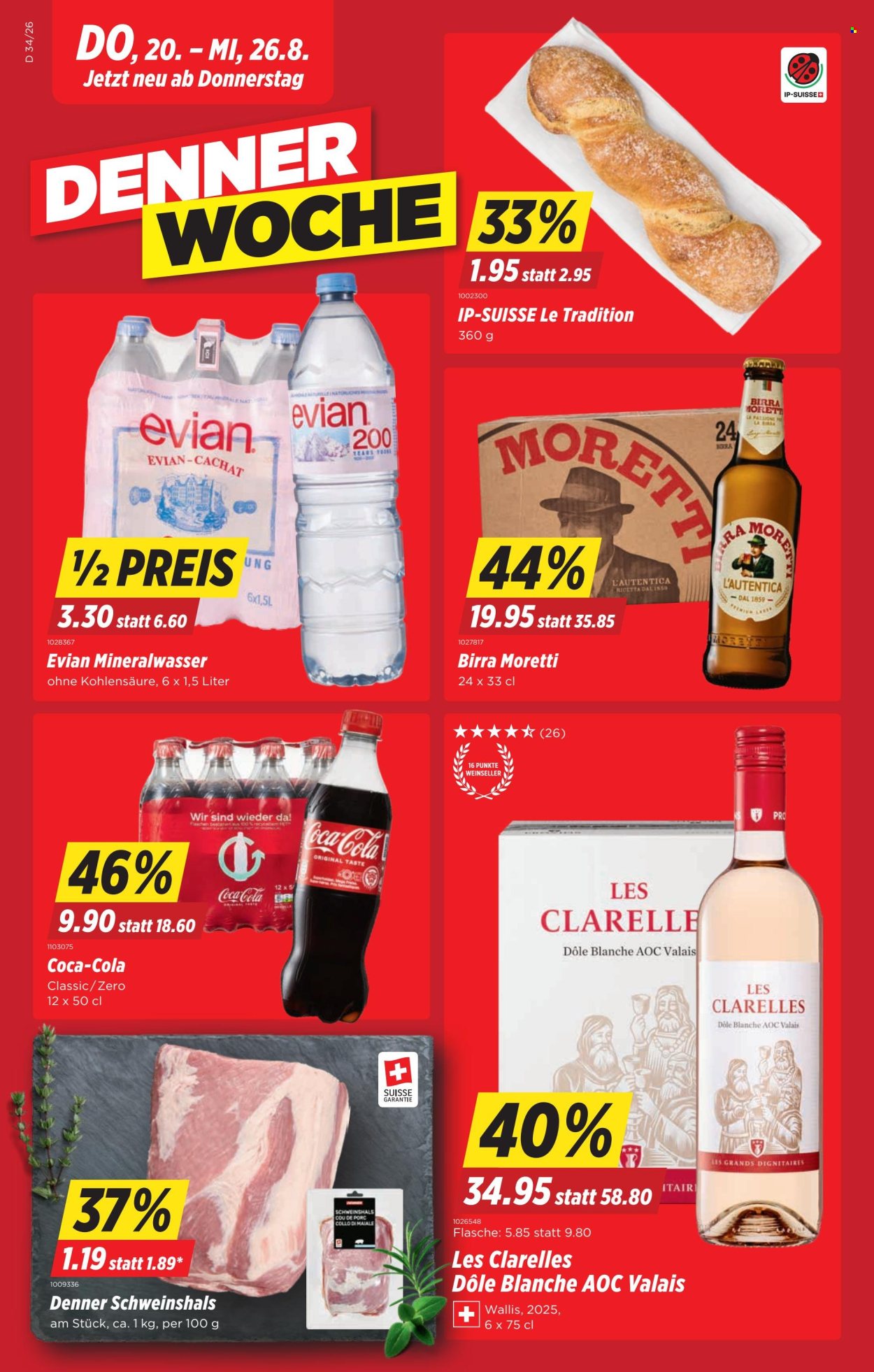 Catalogue Denner - 20.8.2026 - 26.8.2026. Page 1. Page 1
