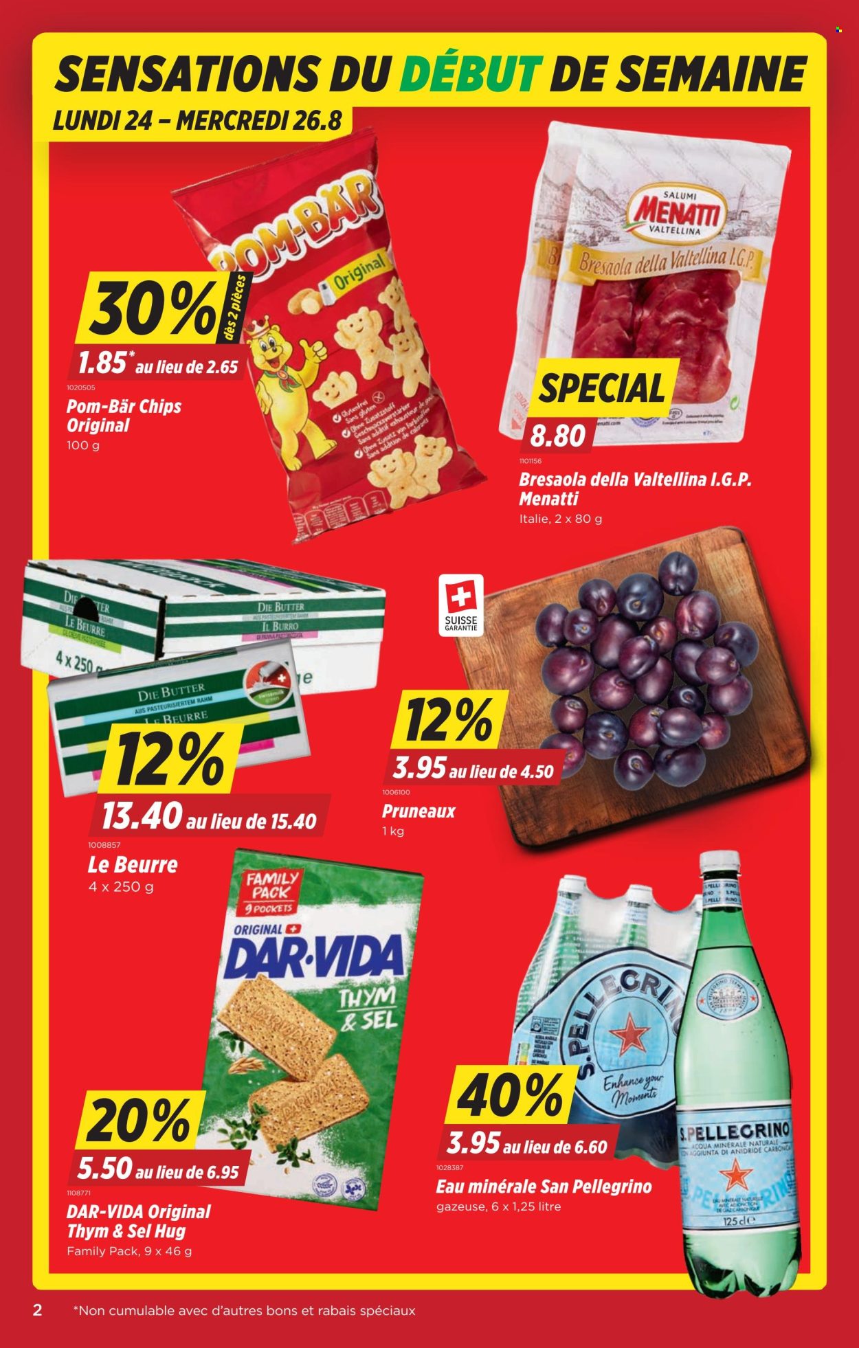 Catalogue Denner - 20.8.2026 - 26.8.2026. Page 2. Page 2